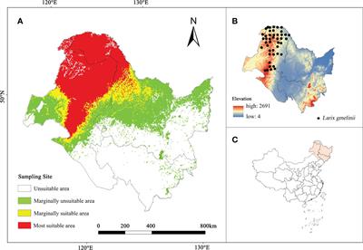 Priority conservation area of Larix gmelinii under climate change: application of an ensemble modeling